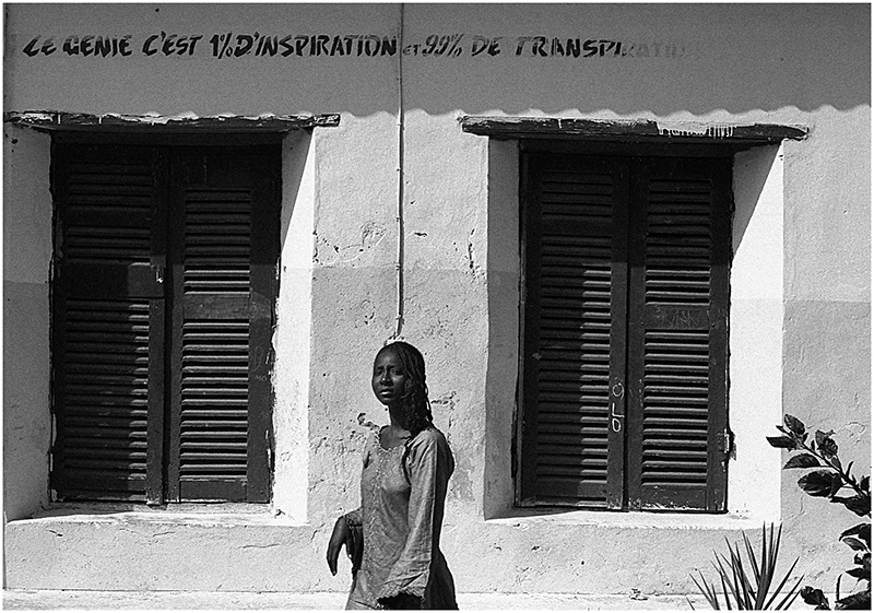 Dans un collègue à Rufisque, Sénégal, 2007